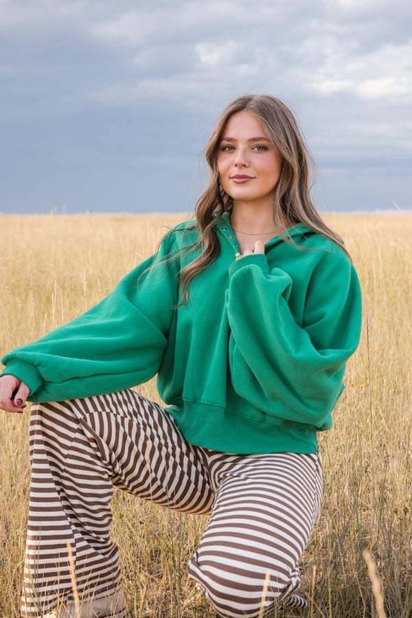 Kelsey Pullover-Green
