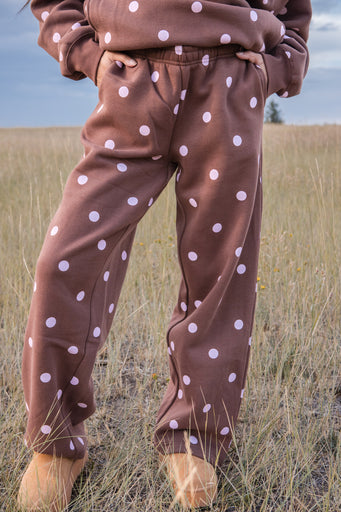 Kristen Pants-Brown/Pink