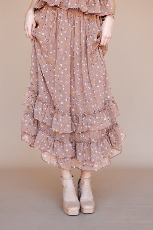 Miriam Skirt-Mocha
