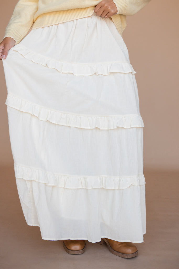 Angelica Skirt-Cream
