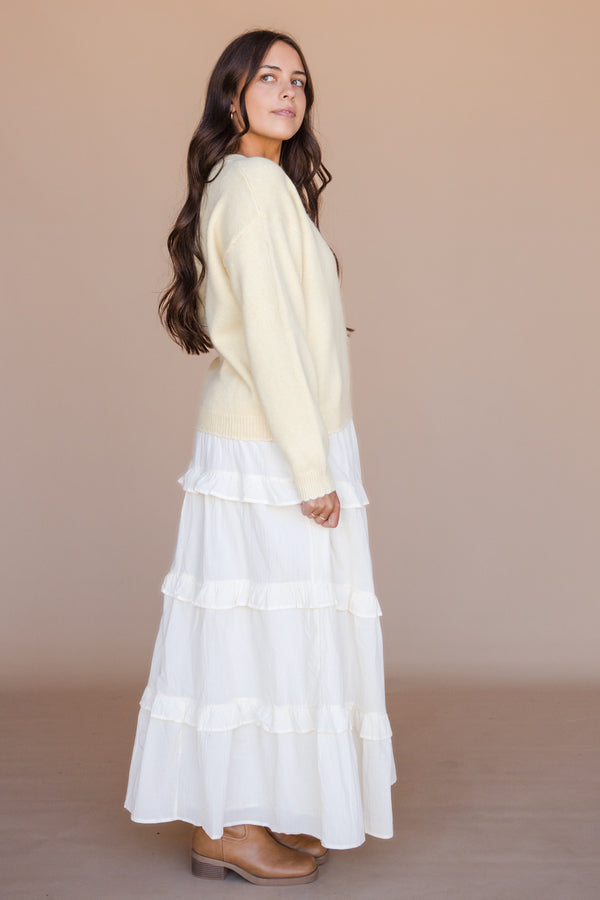 Angelica Skirt-Cream