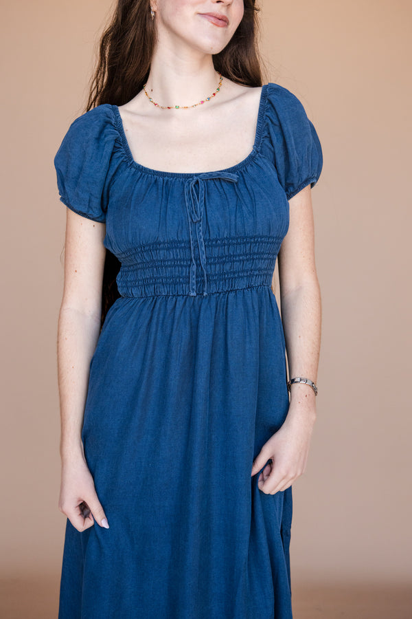Janet Dress-Chambray