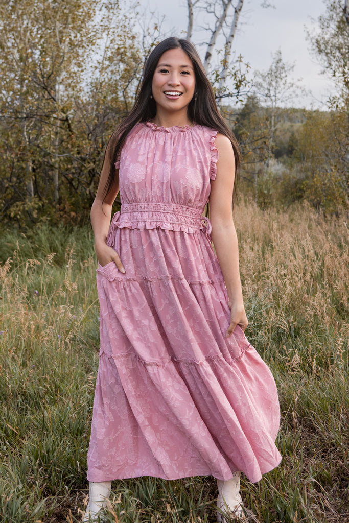 Brielle Dress-Pink