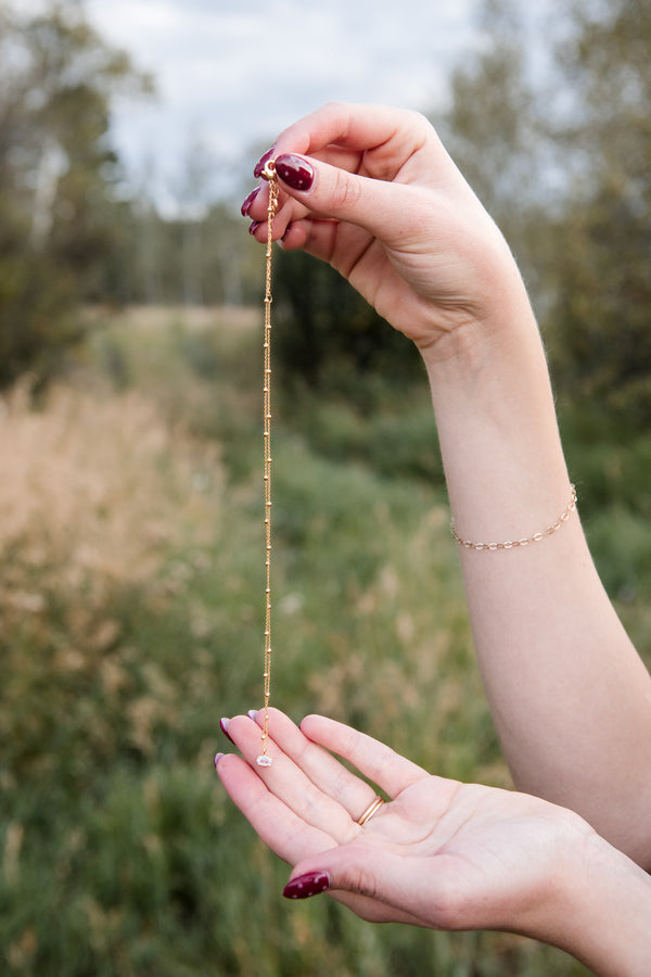 Camille Necklace-Gold