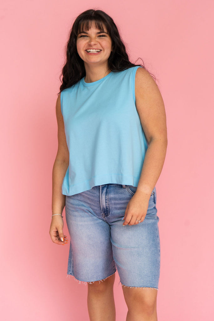 Harper Top-Blue