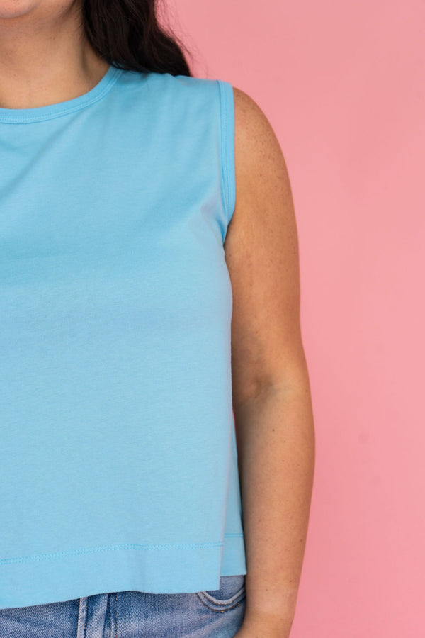 Harper Top-Blue