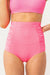 Coral Reef Sun Baked Swim Bottoms-Pink