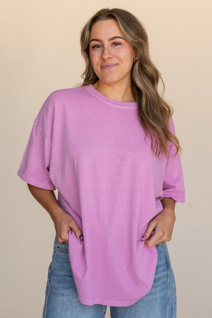 Davie Tee-Pink