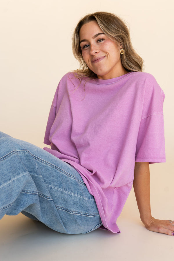 Davie Tee-Pink