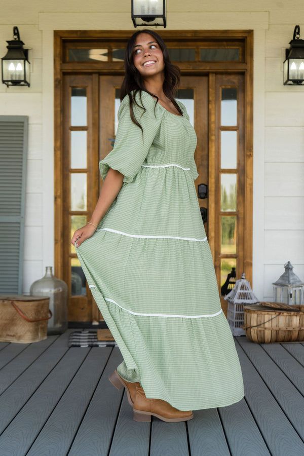 Valerie Dress-Green
