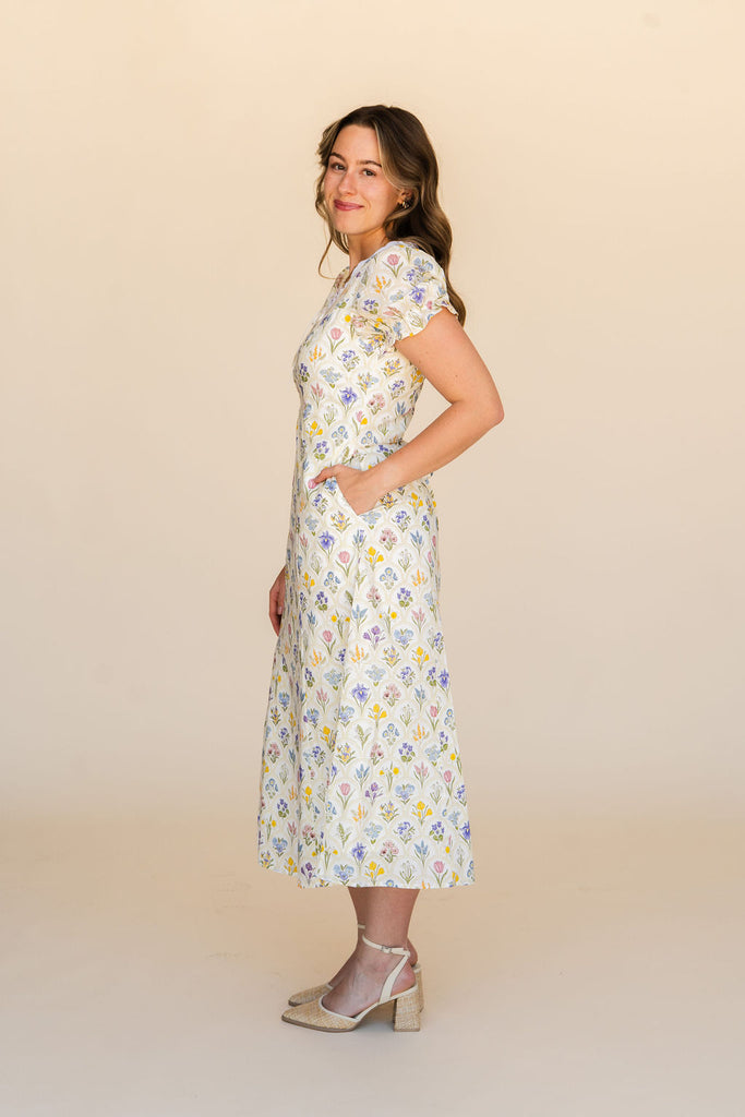 reformation poppy dress in ivory Reformation Poppy Dress