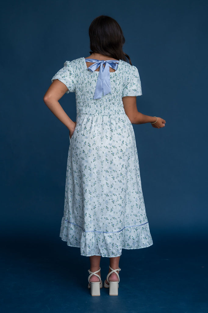 blue wendy dress Dress-Blue Floral – Love Olive Co Linen minidress in black The lightweight Mother Of The Bride Gown Length:Petite (5'1
