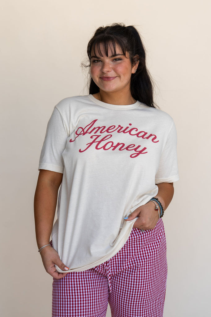 American Honey Tee-Ivory