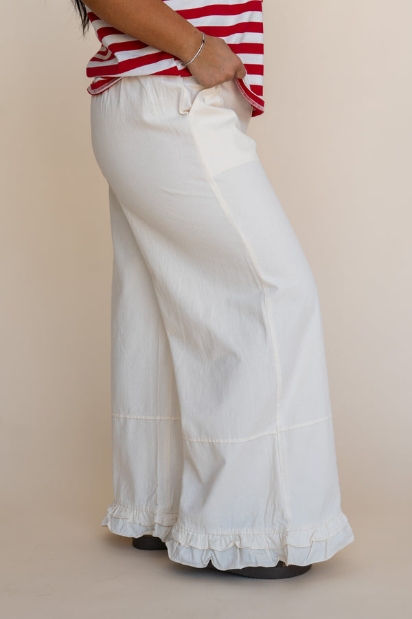 Saylor Pants-Cream