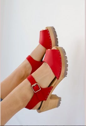 MIA Greta Clog- Red