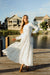 Claudette Dress-White