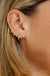 Miley Sterling Silver Earrings-Silver