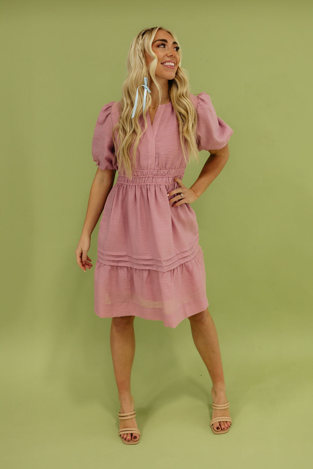 Eden DressMauve Love Olive Co