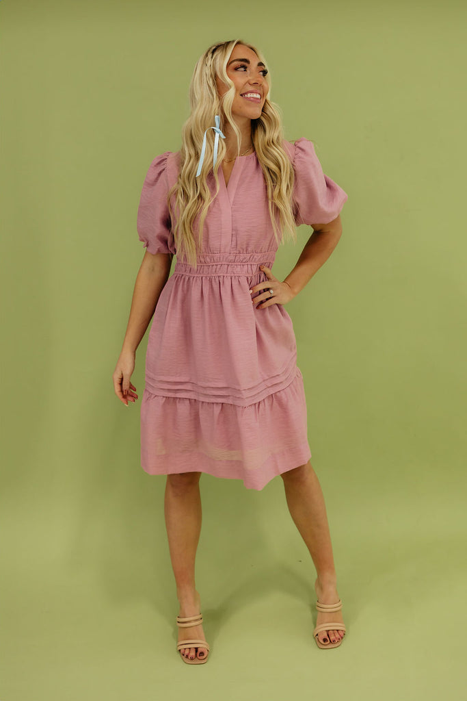 Eden Dress-Mauve