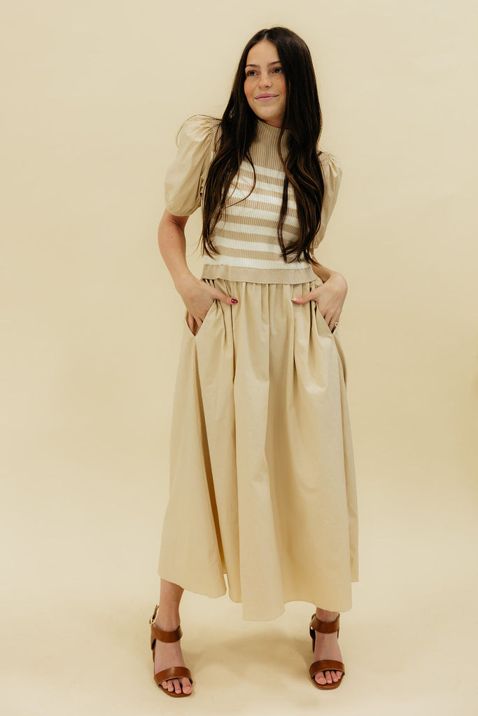 Kristy Dress-Sand