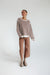Kelli Sweater-Ivory/Mocha
