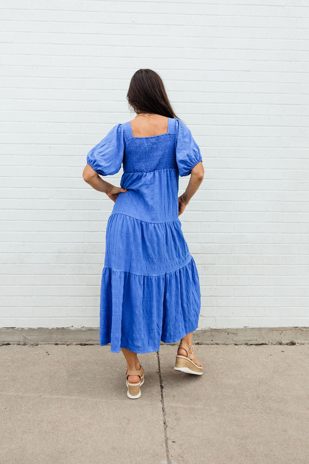 Tabby Dress Royal Blue Love Olive Co