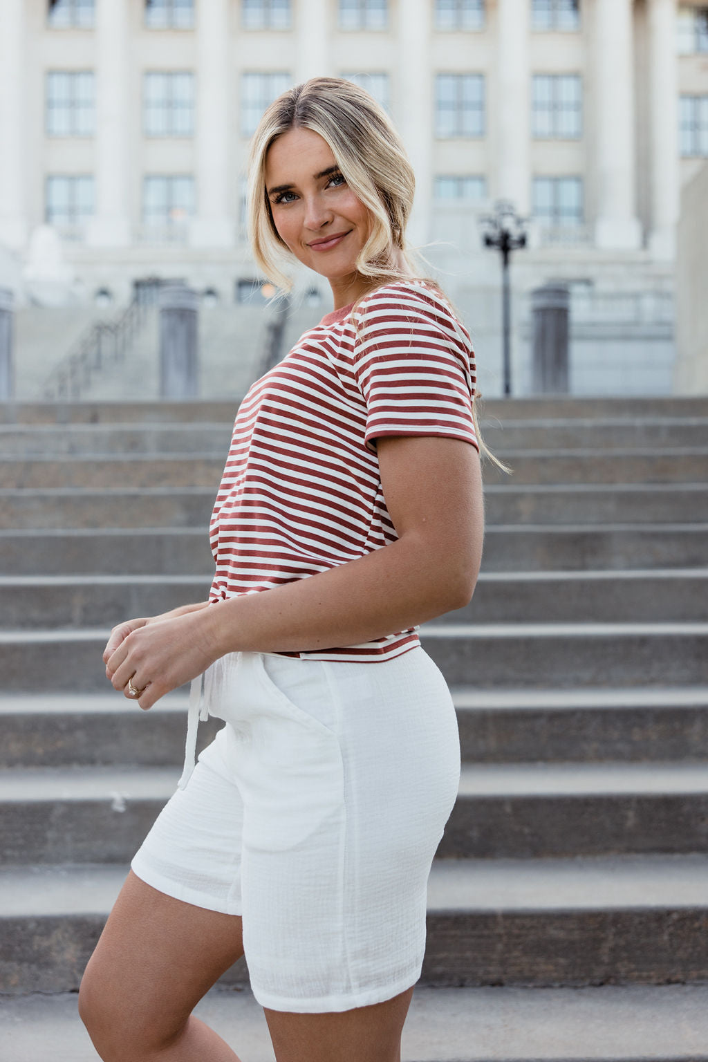 White Ivory Shorts