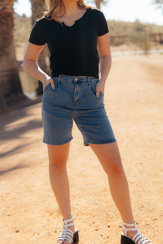 Jeanne Shorts-Denim