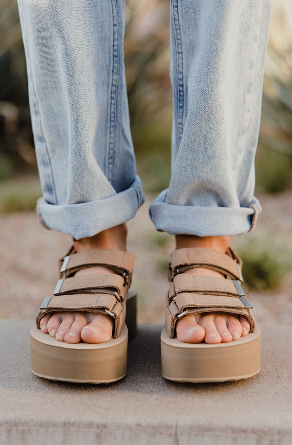consumidor bendición Menstruación Teva Flatform Mevia Leather Sandals-Incense – Love Olive Co