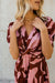 Carlow Dress-Burgundy/Pink