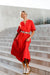 Liberty Dress-Red