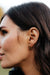 Ally Oval Earrings-Gold