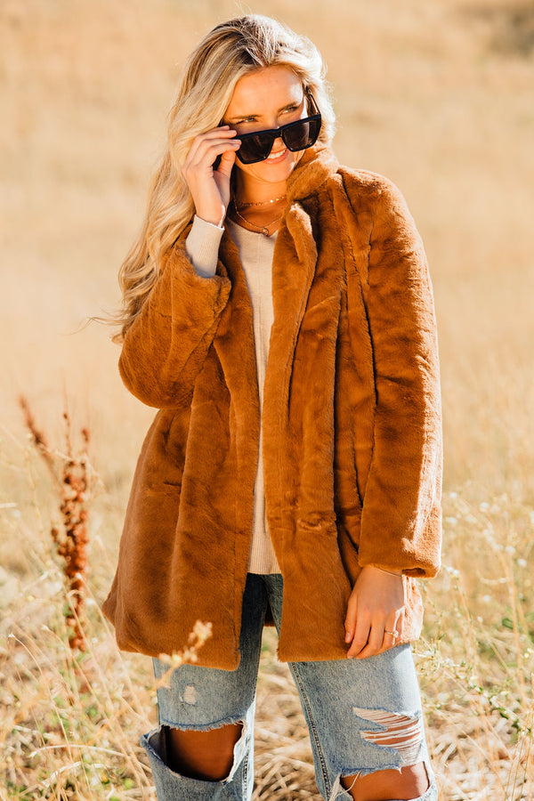 Chantae Coat-Camel