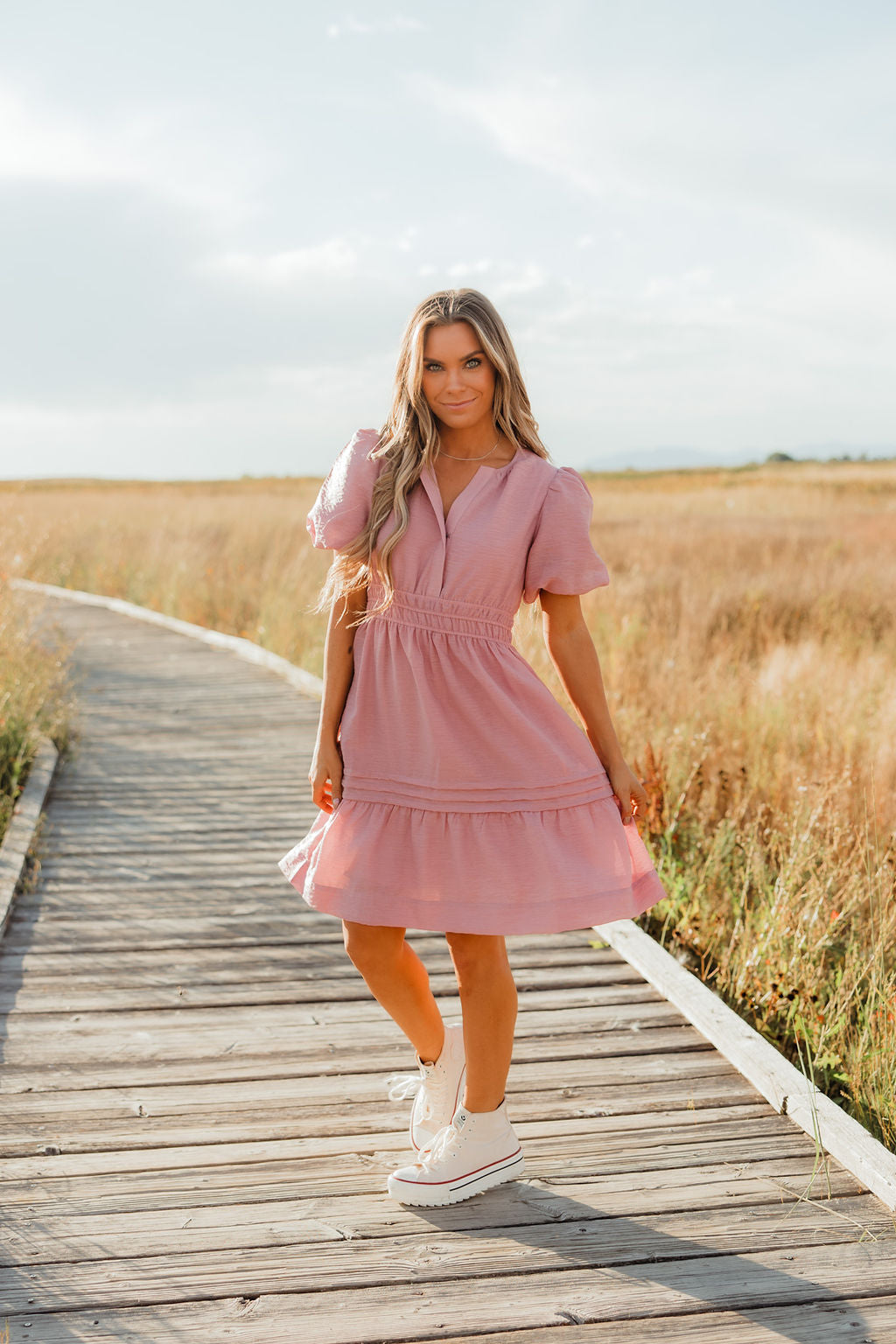 Eden DressMauve Love Olive Co