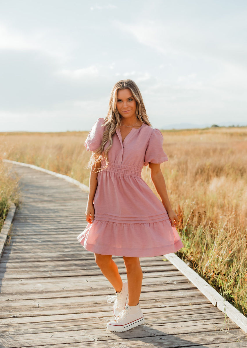 Eden DressMauve Love Olive Co