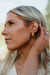 Ramona Hoop Earrings-Gold