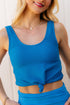 Coral Reef Traveller Top - Blaue Welle