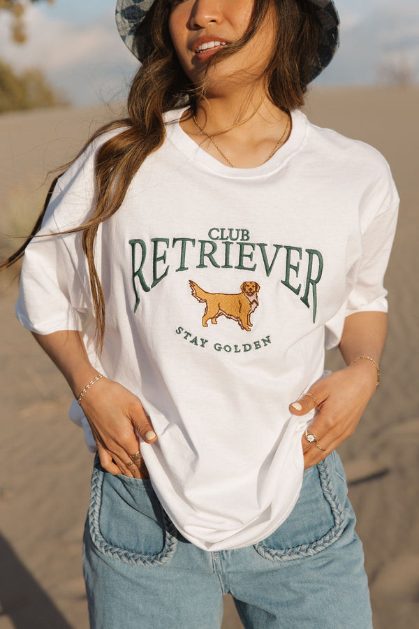 Retriever Tee-White