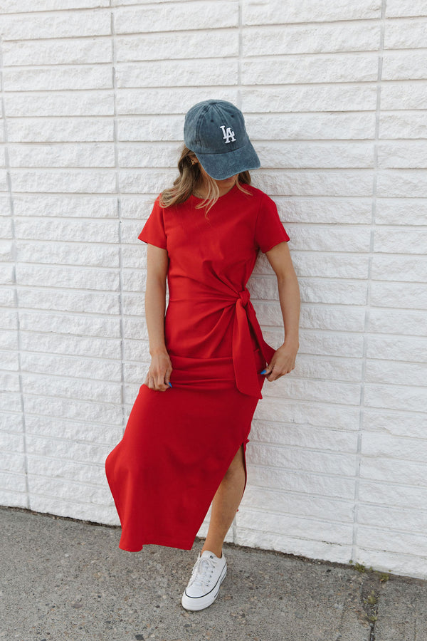 Andria Dress-Red