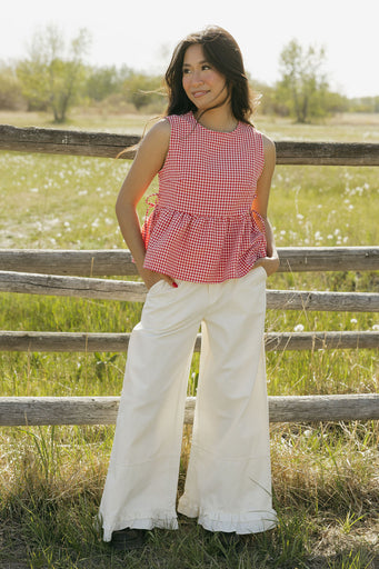 Saylor Pants-Cream