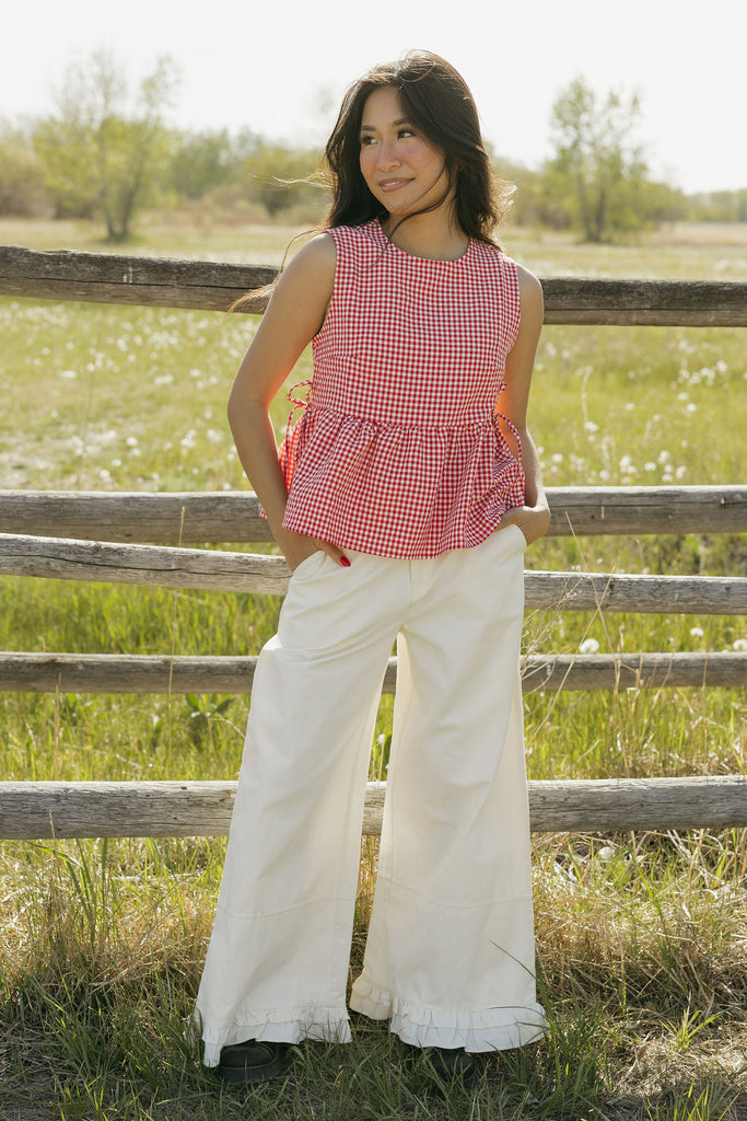 Saylor Pants-Cream