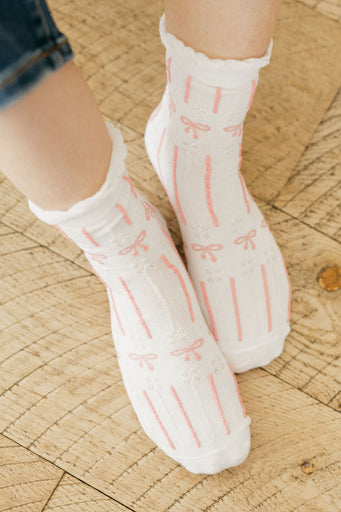 Tina Socks-White