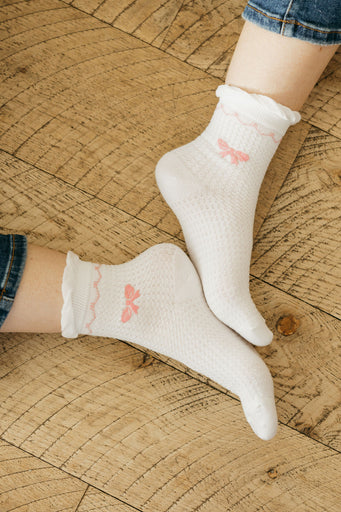 Annabelle Socks-White