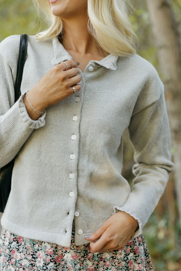Stevie Cardigan-Grey