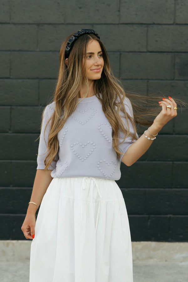 Sutton Sweater-Lavender
