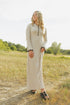 Fremont Dress-Taupe/Black