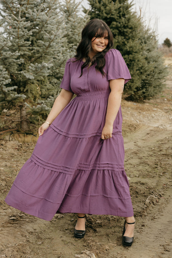 Caribbean Dress-Lilac