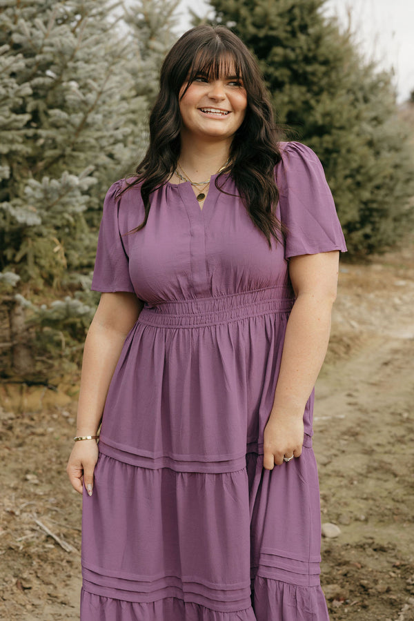 Caribbean Dress-Lilac