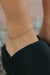Cortina Anklet-Gold
