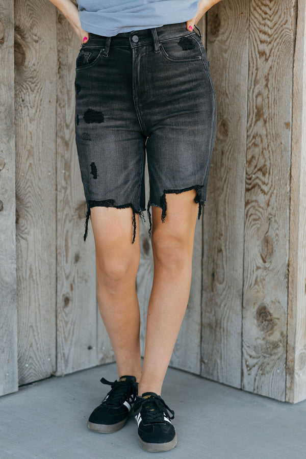 Ivie Shorts-Black